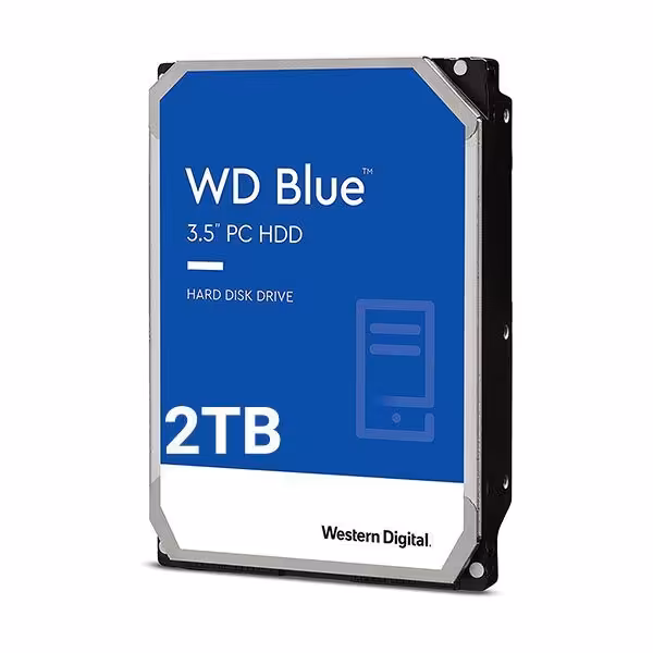 خرید هارد اینترنال وسترن دیجیتال آبی با ظرفیت 2 ترابایت