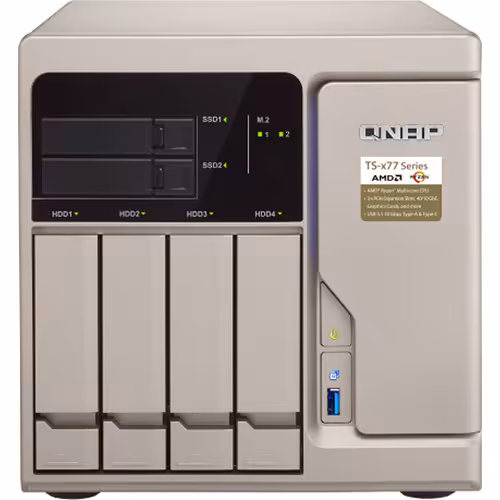 ذخیره ساز تحت شبکه کیونپ مدل TS-677-1600-8G