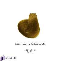 رنگ مو DF بلوند نسکافه ای خیلی روشن شماره 973