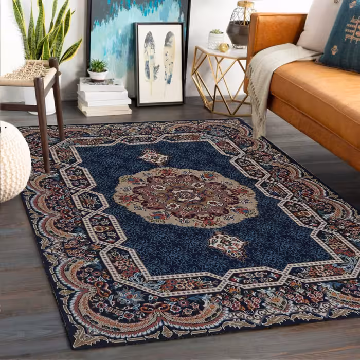 گلیم ماشینی12 متری(4-3)-هشت رنگ-طرح هالیدی-در سایزهای مختلف-ارسال پس کرایه