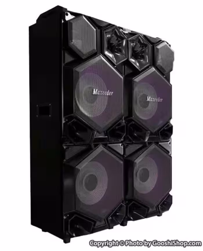 پخش کننده و اسپیکر حرفه‌ای 36 هزار وات مکسیدر مدل جی کا 04