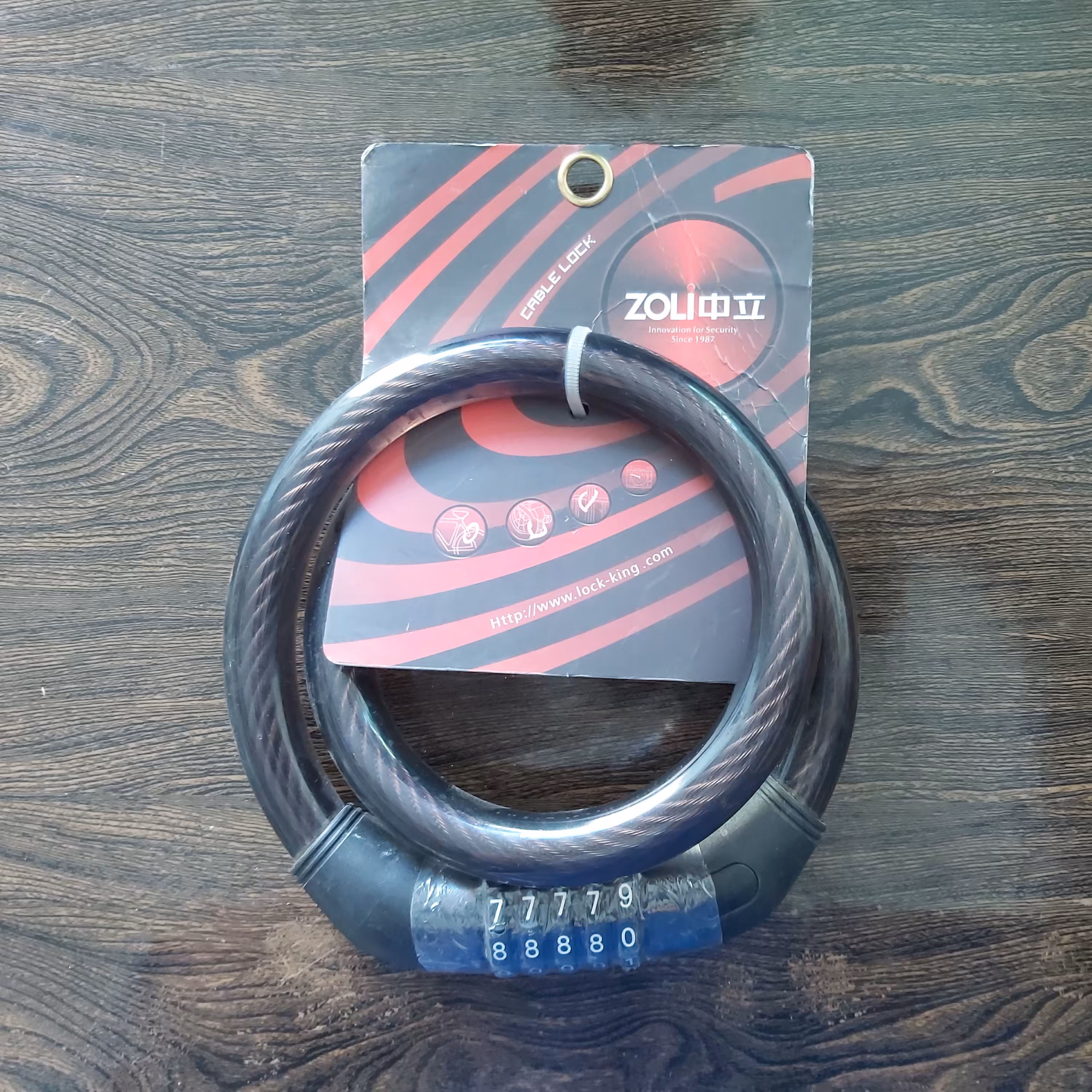 قفل دوچرخه رمزی با کیفیت خارجی