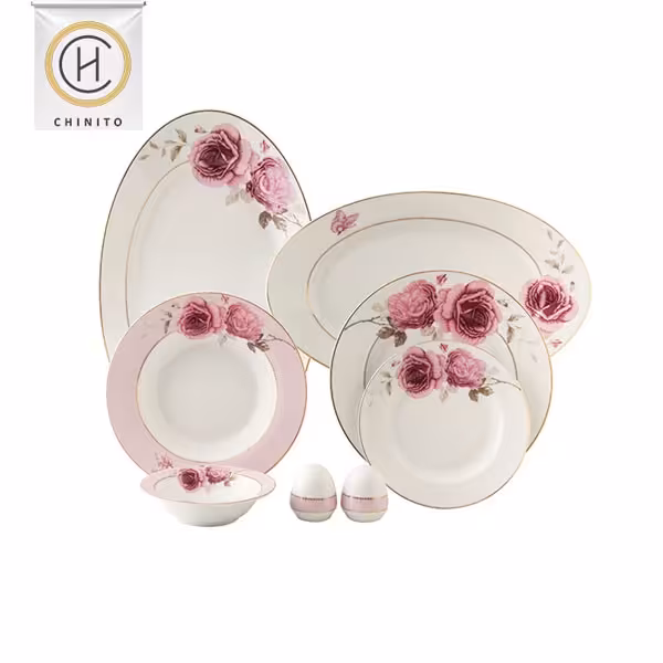 سرویس چینی 6 نفره رز فلاور