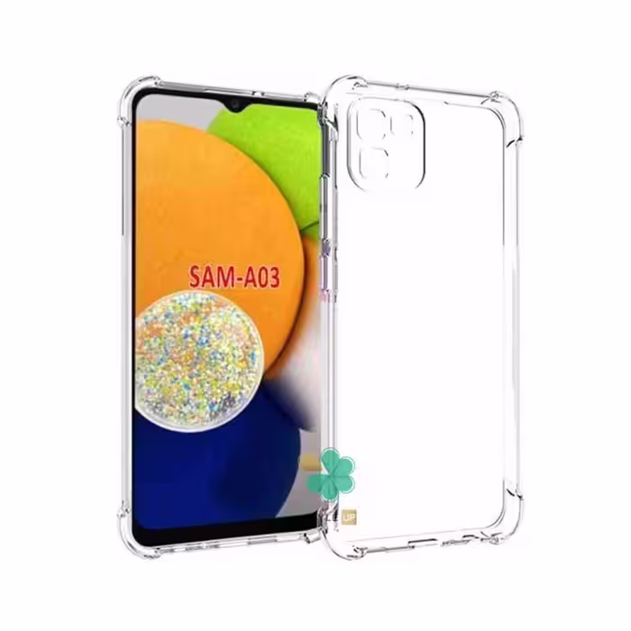 قاب گوشی ایربگ دار مدل محافظ لنز دار مناسب Samsung Galaxy A03