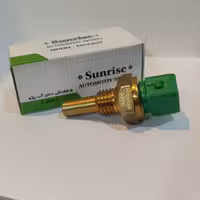 بسته 10 عددی سنسور فشنگی دمای آب پژو سبز  دو فیش با آلیاژ برنج 