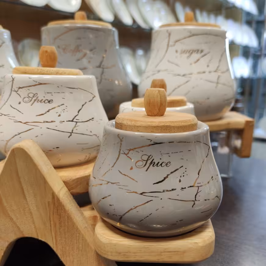 پاسماوری 8 پارچه چینی استنددار