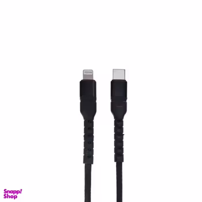 کابل دیتا 20 وات Type-C به Lightning دنمن مدل D59L طول 1 متر