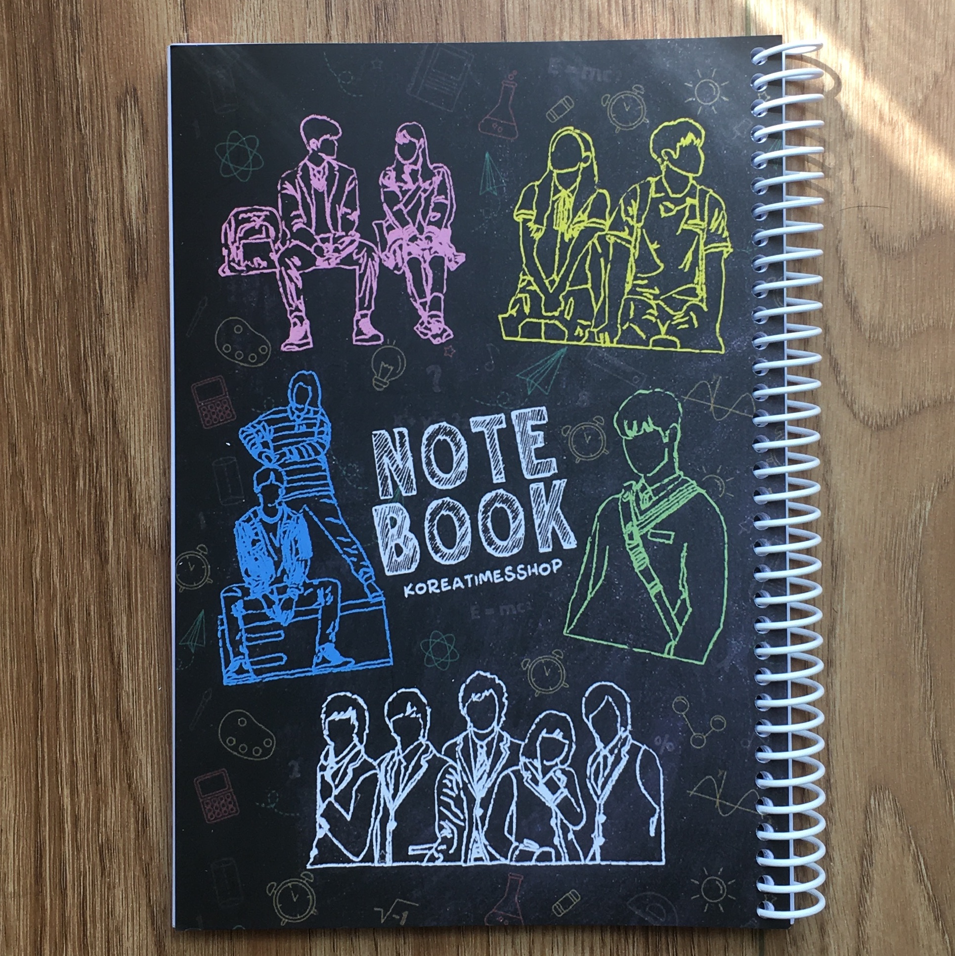 دفتر طرح بچه های مدرسه ای دانش آموزان محصل ها 80 برگ آپنج school notebook
