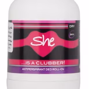 مام رول ضد تعریق زنانه شی مدل کلابر clubber حجم 40 میل