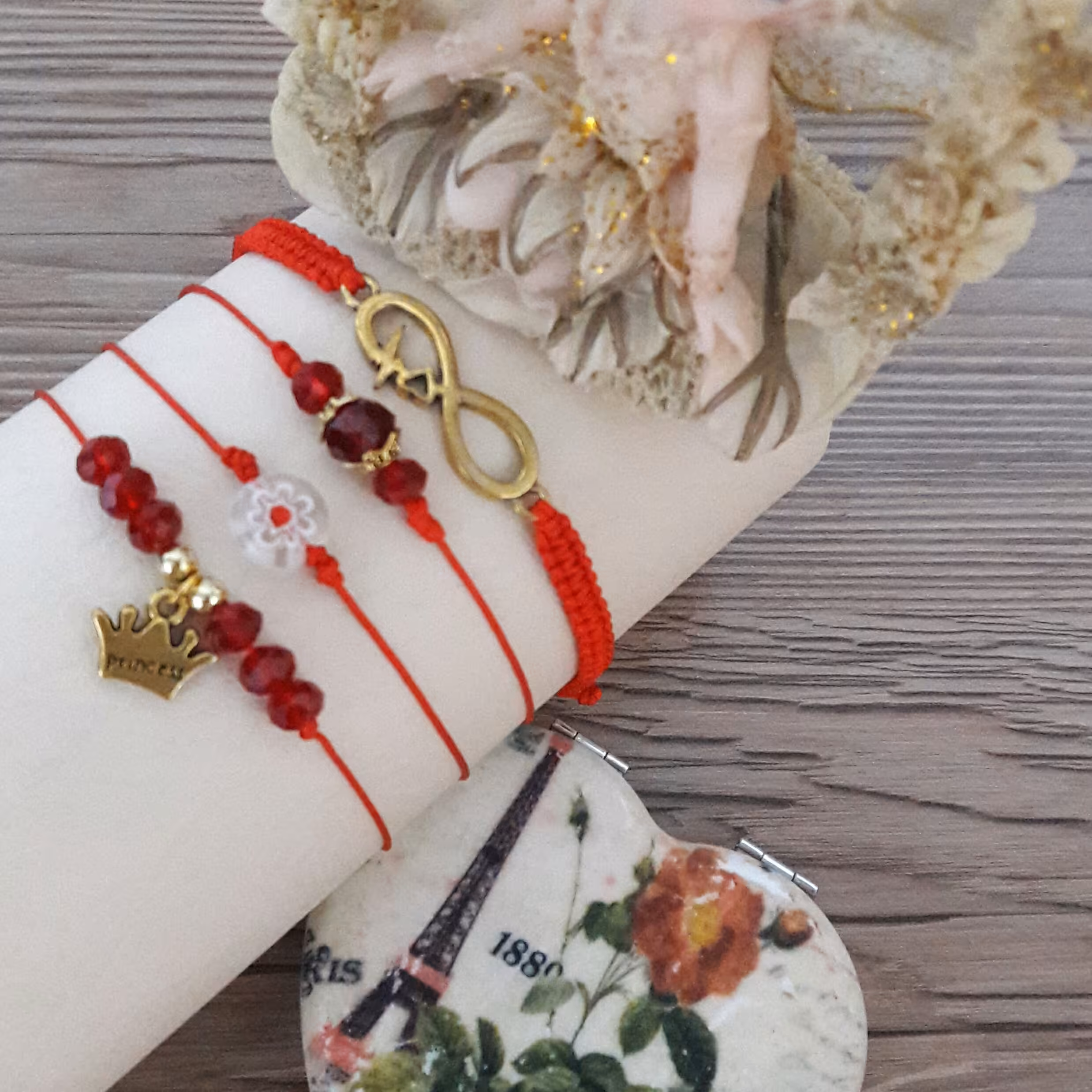 ست دستبندهای رنگی