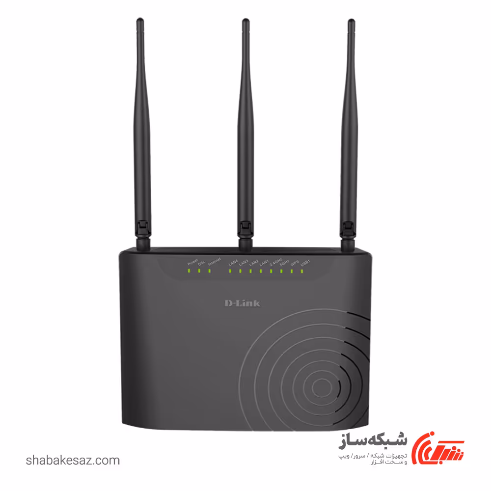 قیمت و خرید مودم روتر  VDSL/ADSL2 دی لینک D-Link DSL-2877AL وایرلس AC750 - شبکه ساز