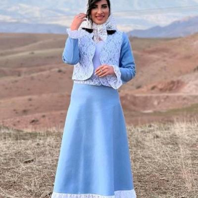 ست چهار تیکه نیلگون فری سایز
