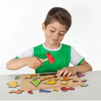 بازی فکری آموزشی میخ و چکش مزرعه ایپکا