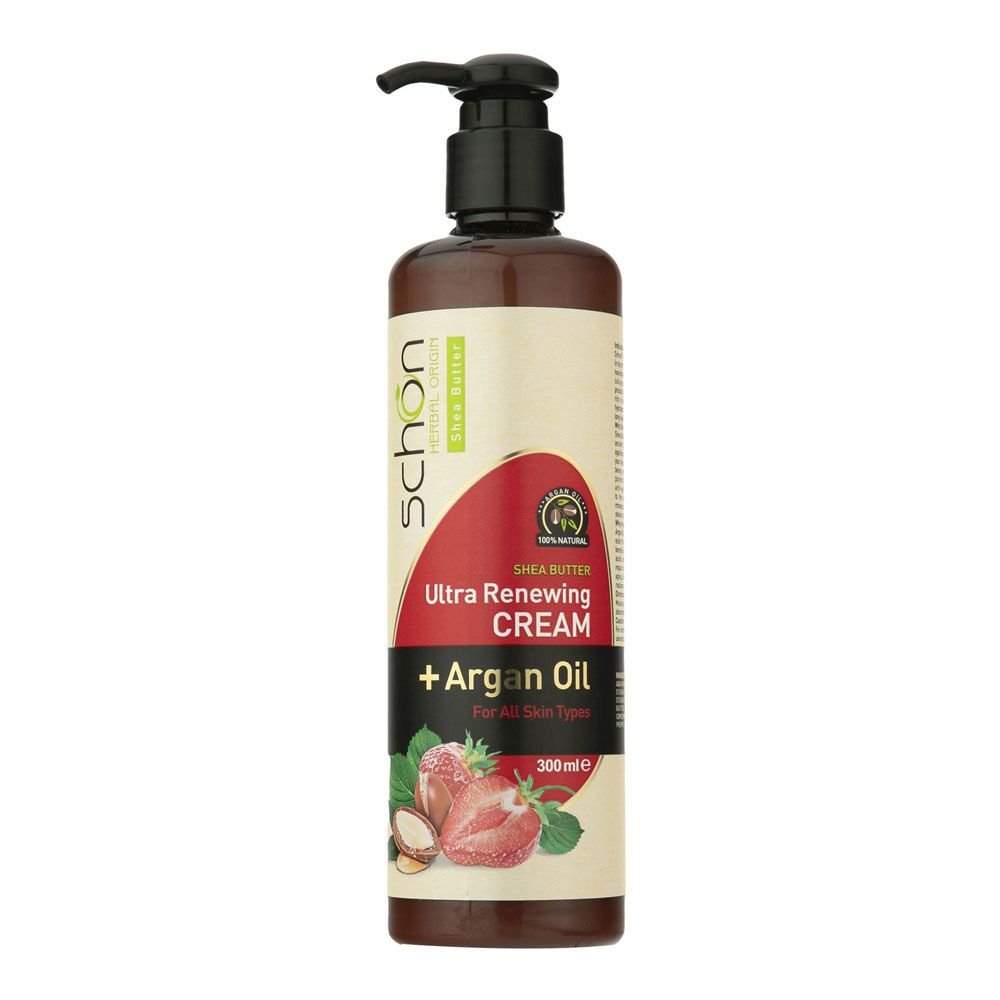 کرم مرطوب کننده پمپی توت فرنگی شون

ULTRA RENEWING CREAM  ARGAN OIL 300ML SCHON