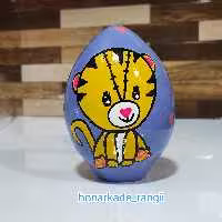تخم مرغ رنگی طرح ببر سال1401