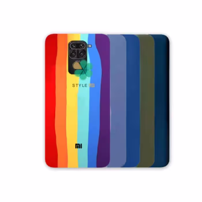 قاب سیلیکونی گوشی شیائومی Xiaomi Redmi 10X 4G مدل رنگین کمان