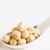 مغز فندق برشته و سفید شده ایرانی بدون نمک 250 گرمی