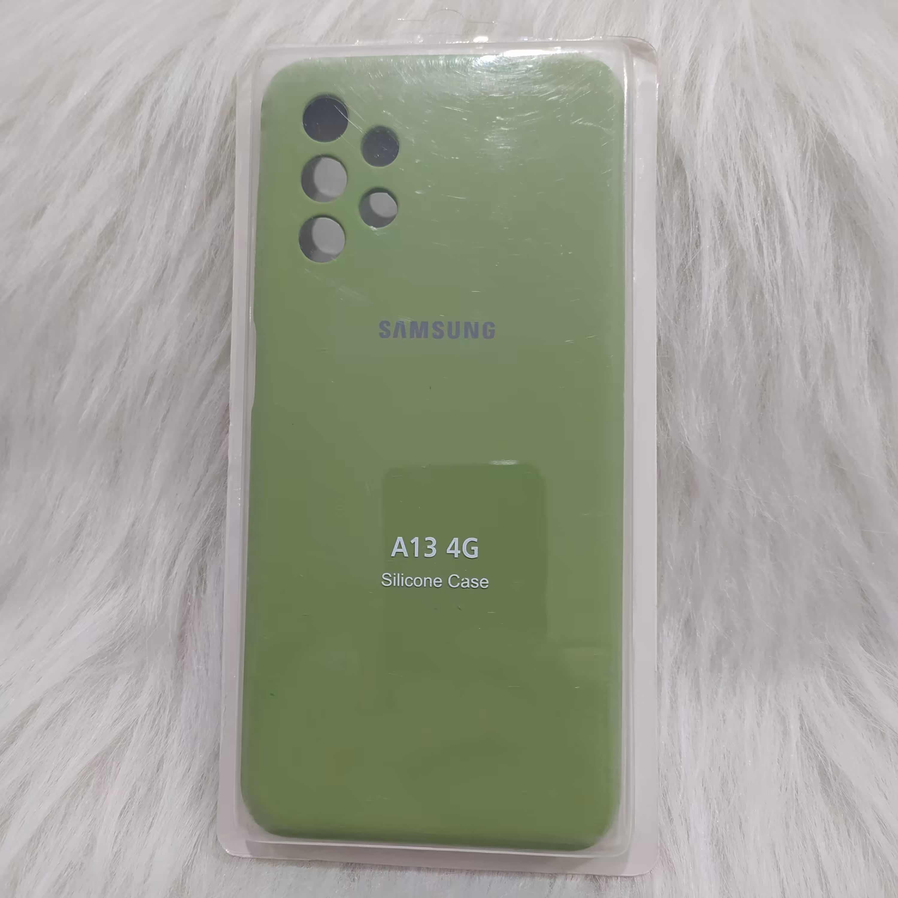 گارد سامسونگ A13 سیلیکونی اورجینال ویتنام رنگ پسته ای