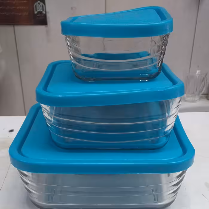 سه پارچه دربدار بلوری