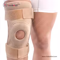 زانوبند نئوپرنی چهار فنره پاک سمن کد 085 - یکتامد YektaMed