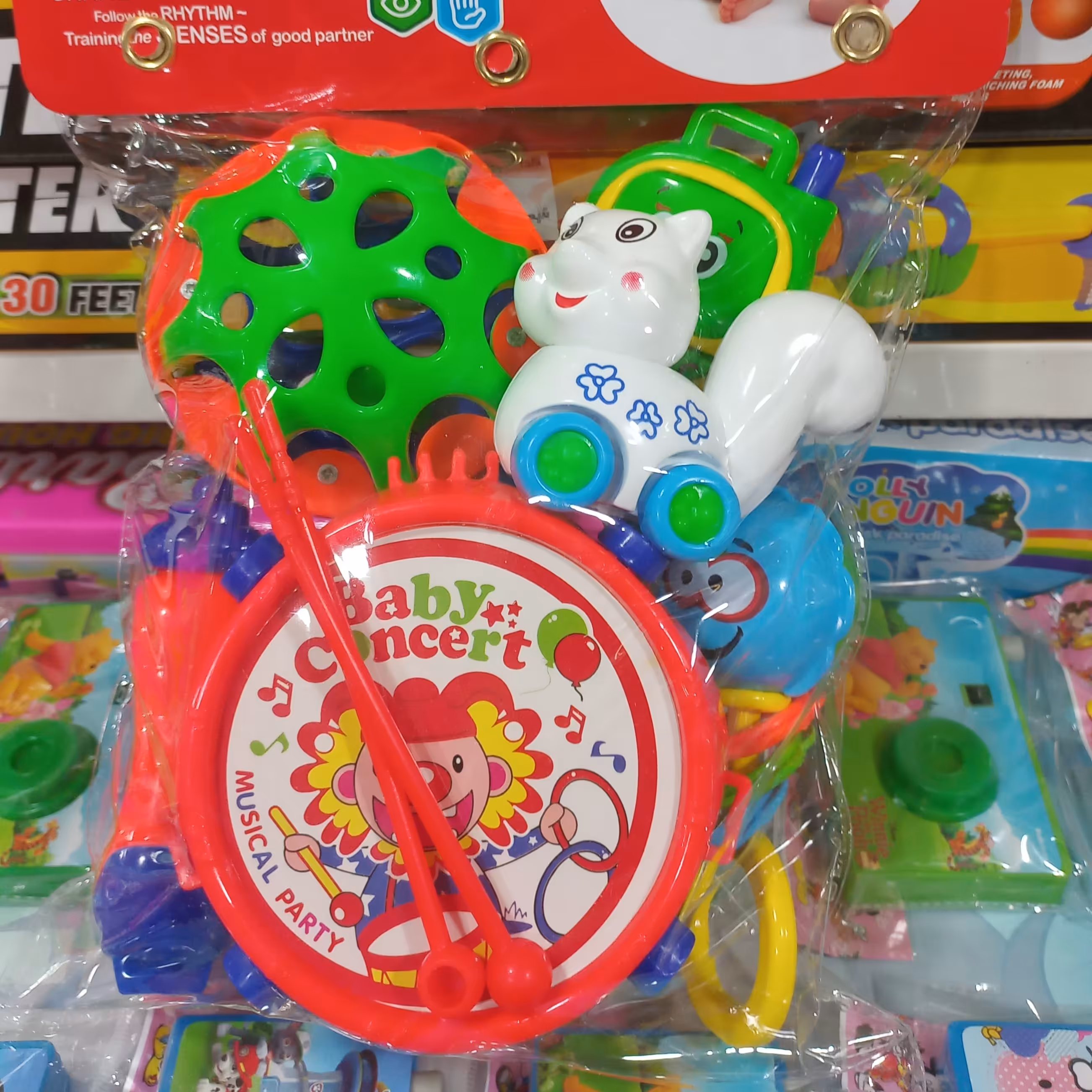 ست  جقجقه چندتایی جغجغه  لاکچری 