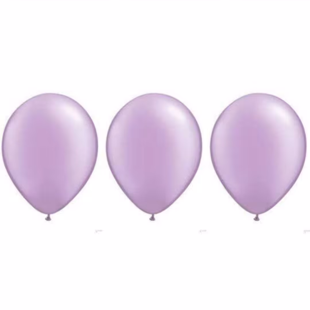 بادکنک بنفش 6 اینچ مجموعه 3 عددی