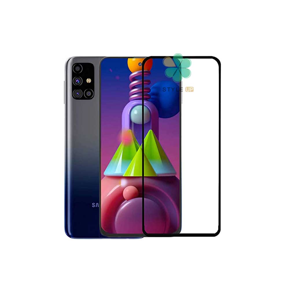گلس گوشی سرامیک دور تراش مناسب Samsung Galaxy M51
