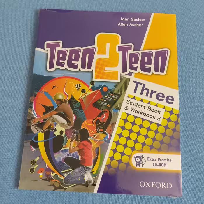 کتاب تین تو تین 3 Teen 2 teen(کتاب کار، کتاب دانش آموز و سی دی)