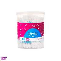 گوش پاکن پنبه ریز مدل Normal کد 03 بسته 100 عددی
