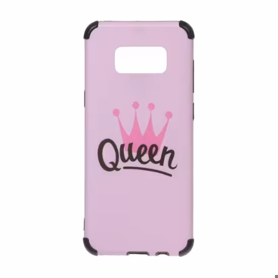 قاب گوشی طرح دار بامپردار برای Samsung Galaxy S8 Plus - طرح 4100