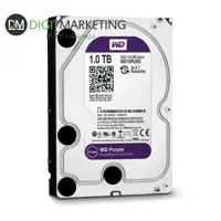 هارد  اینترنال وسترن دیجیتال بنفش  یک ترا بایت Western digital purple  دارای گارانتی یکساله