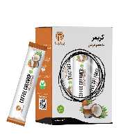 پودر کریمر غیر لبنی با طعم نارگیل پپتینا بسته 10 عددی