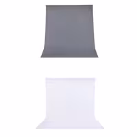 دو عدد بک گراند عکاسی سفید و طوسی ( پس کرایه)