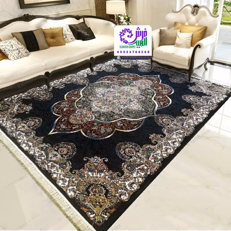  پانیذ سرمه ای سبک 6 متری