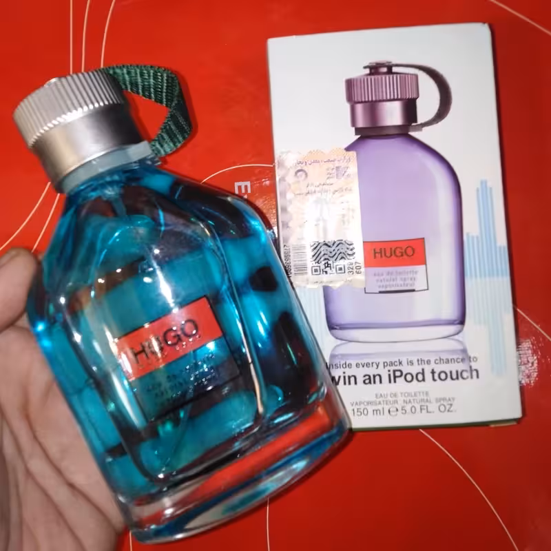 ادکلن هوگوبوس 100 میل  hugobos perfume رایحه خنک مردانه عطر هوگوباس ادوپرفیوم هوگو مردانه عطر Hugo سبز اودکلن هو گو