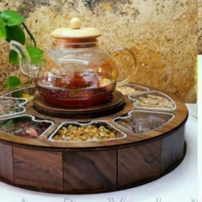 جای تیبگ گرد وارمردار تمام ام دی آف دو لایه6میل  پک ده تایی