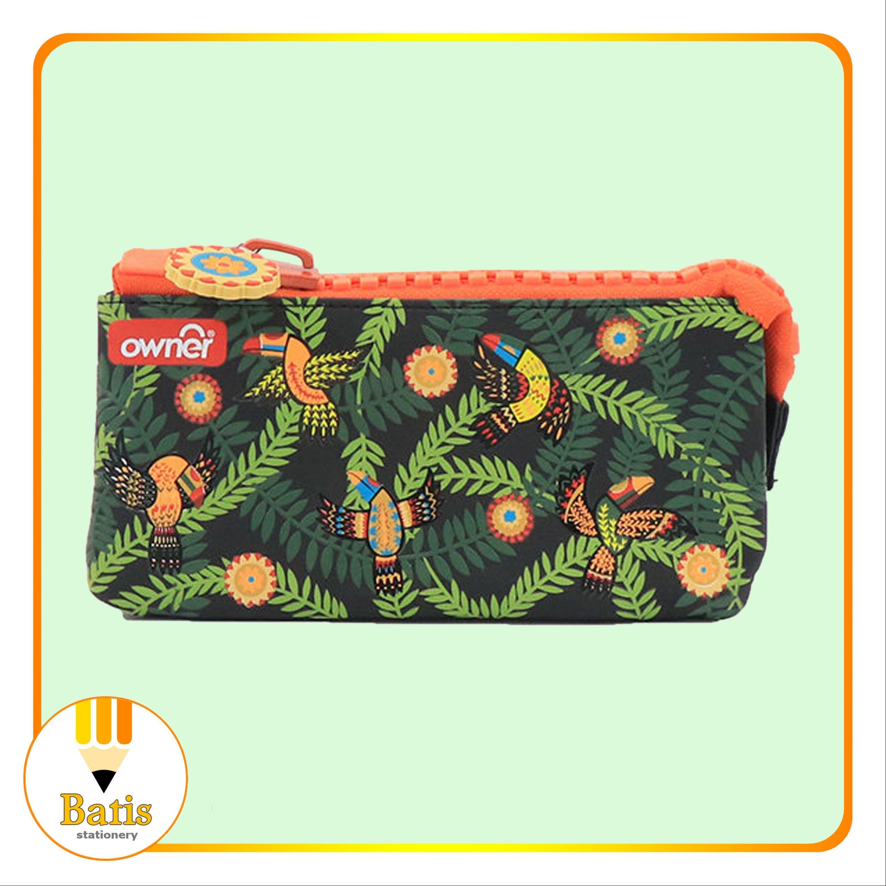 جامدادی بامزه اونر مدل طوطی - رنگ سبز