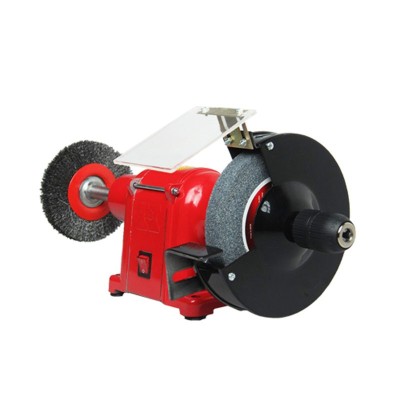 دستگاه سنگ سنباده 175 میلیمتر با سه نظام و شفت بلند محک BGD-175