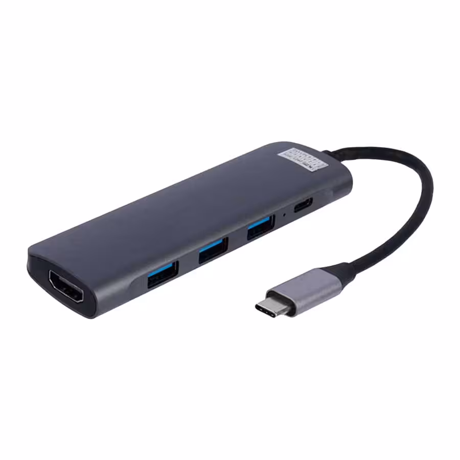 قیمت و خرید هاب USB-C پنج پورت کی نت مدل K-MFCMS105 | یاس ارتباط