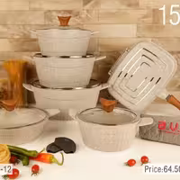 سرویس 15پارچه چدن ویراکش bvkهزینه ارسال رایگان 