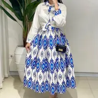 شومیز دامن زنانه طرحدار لنین پلاس درجه یک 
