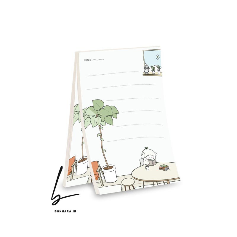 کاغذ یادداشت (نوت پد) A6 پیتیکو سری Little lamb کد 6