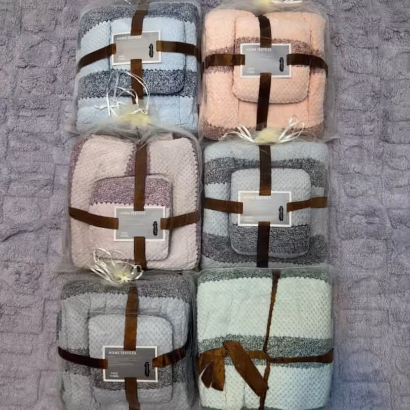 حوله ست استخری و دست و صورت