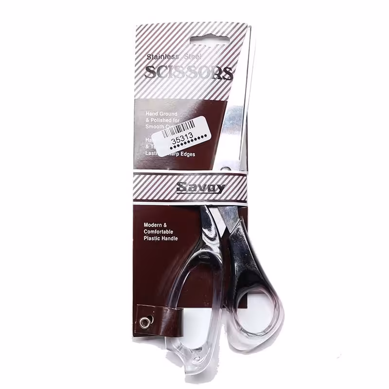 قیچی خیاطی دست عسلی جنس بدنه استیل ضد زنگ

