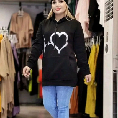 هودی زنانه ضربان قلب