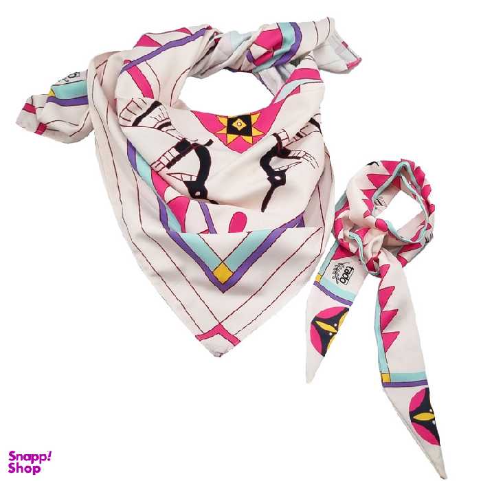 دستمال سر و گردن زنانه تادو مدل SSK102 به همراه دستبند