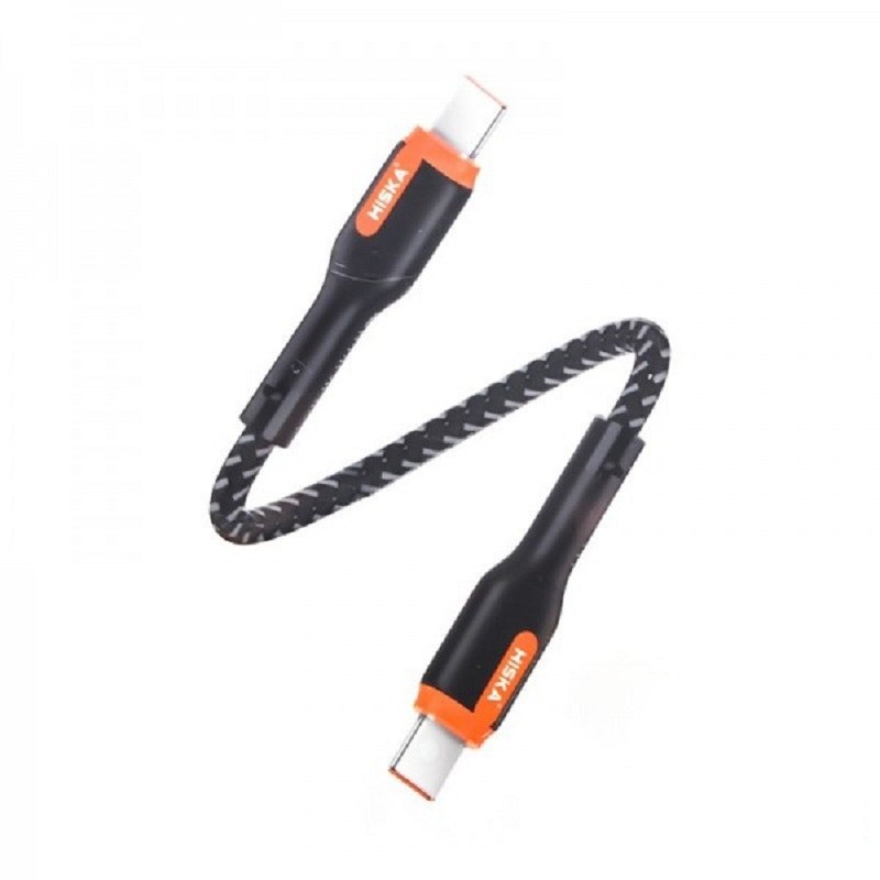کابل شارژ پاوربانک  هیسکا مدل LX-1020CC کابل شارژ پاوربانک Hiska 