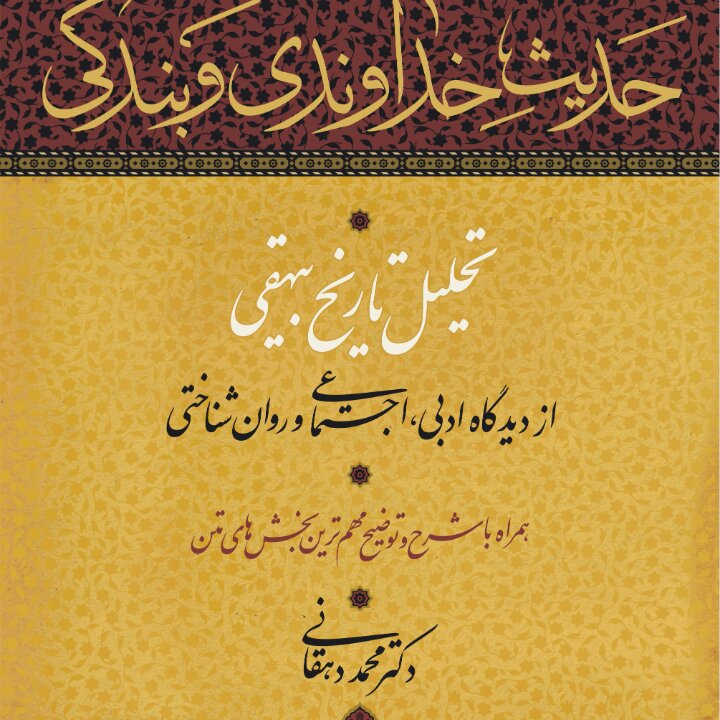 حدیث خداوندی و بندگی تحلیل تاریخ بیهقی از دیدگاه ادبی واجتماعی و روان شناختی نشر نی
