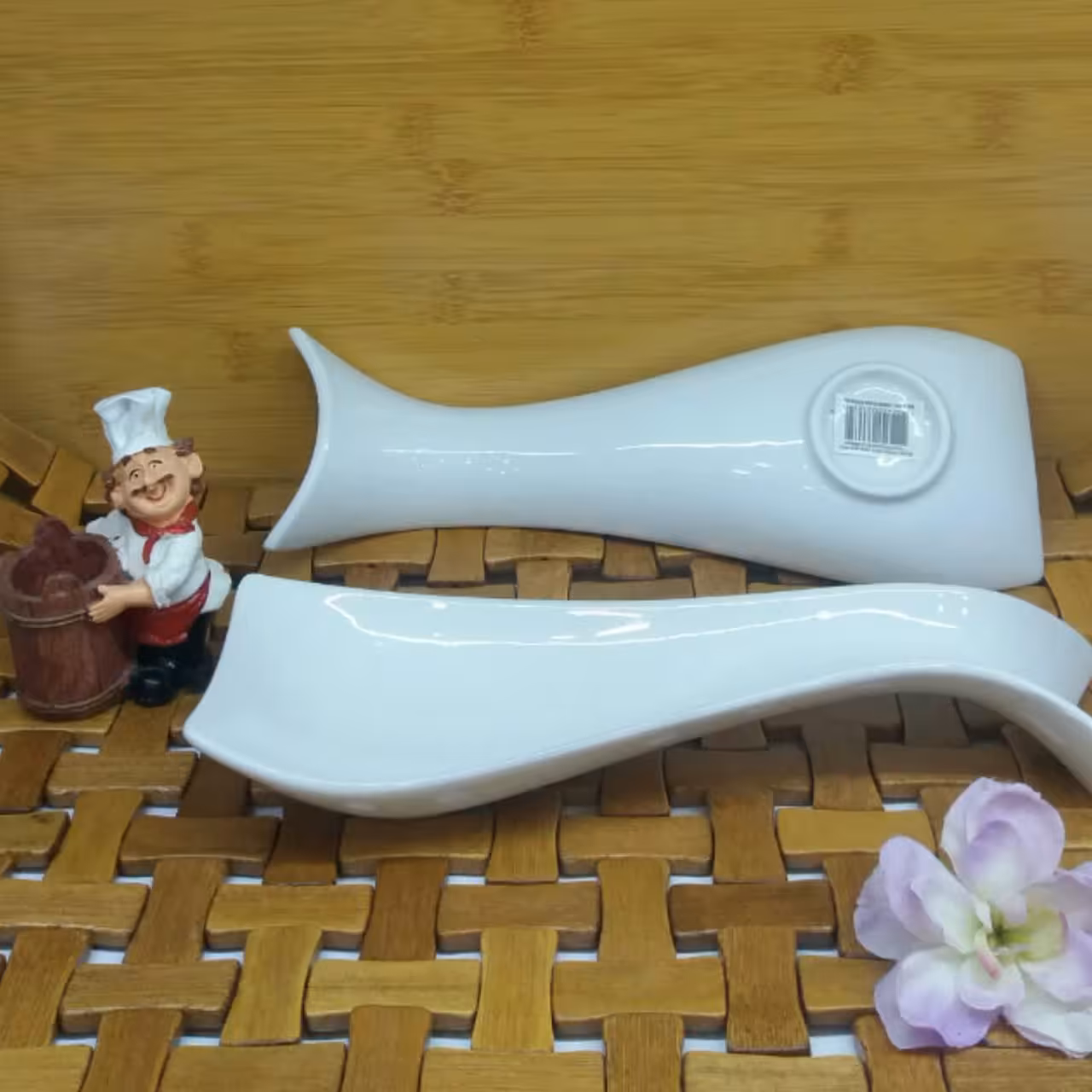 زیر ملاقه و زیر قاشقی یا ملاقه سرامیکی 