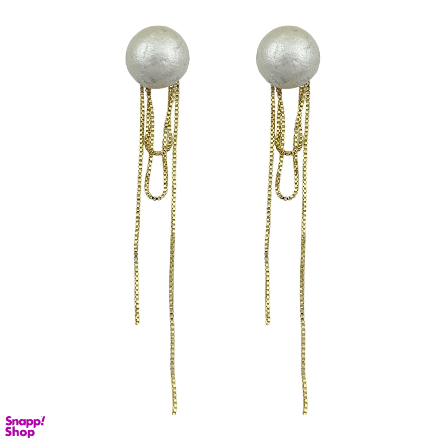 گوشواره زنانه مدل مروارید کد E5149